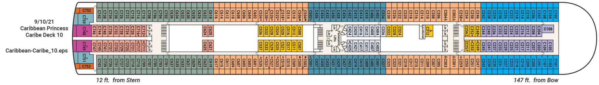 Deck 10 plan